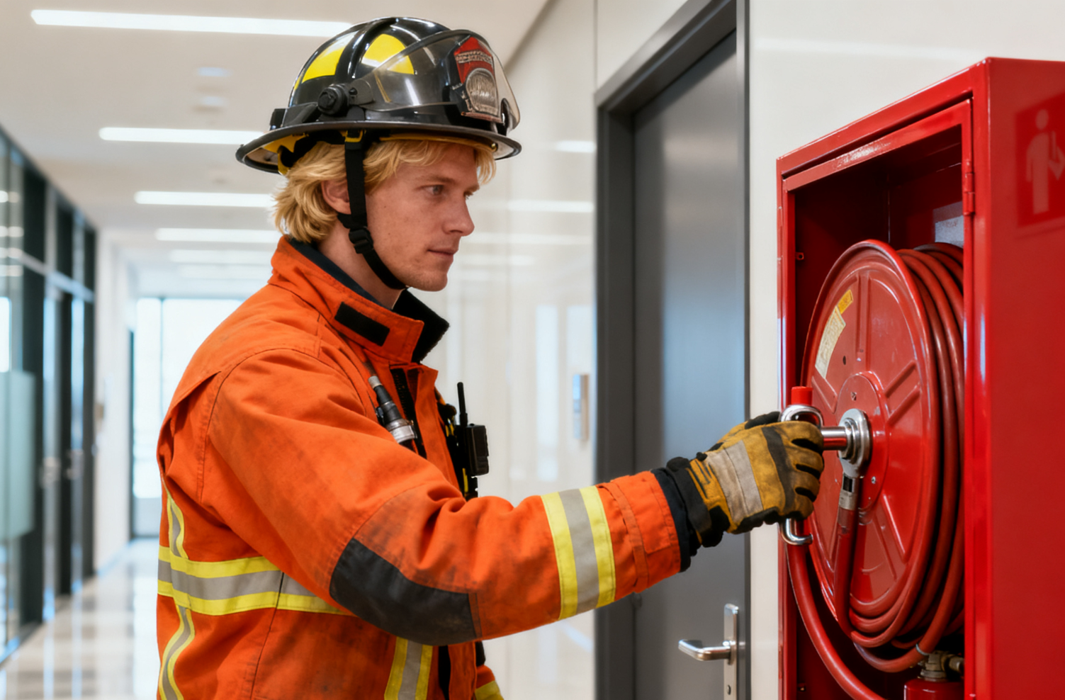 消防软管卷盘操作完整指南